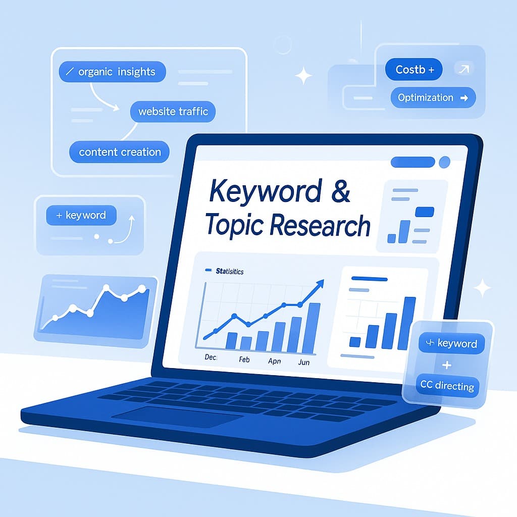 AI-powered keyword research and analysis